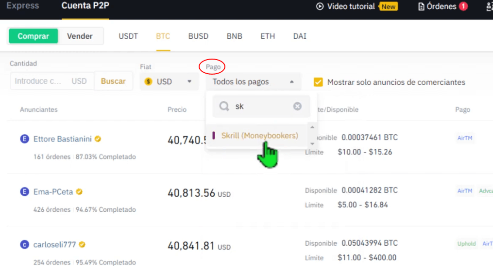 C Mo Comprar Criptomonedas En Binance Con Skrill O Neteller