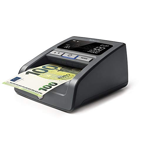 Safescan 155-S Black - Detector automático de billetes falsos para una seguridad del 100%, Color...