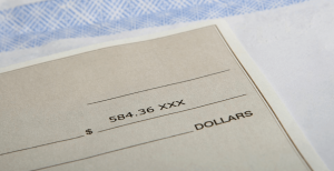 cheque modelo