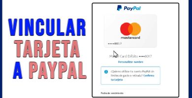vincular tarjeta con paypal