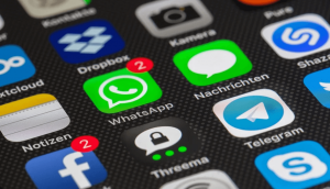 móvil redes sociales