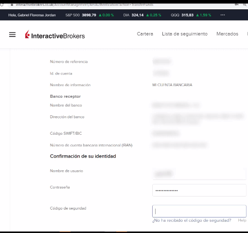 Forma fácil de retirar dinero en Interactive Brokers