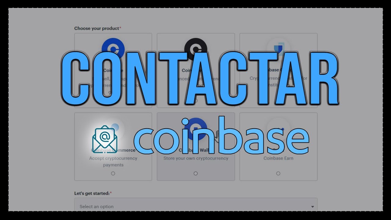 contactar con coin base