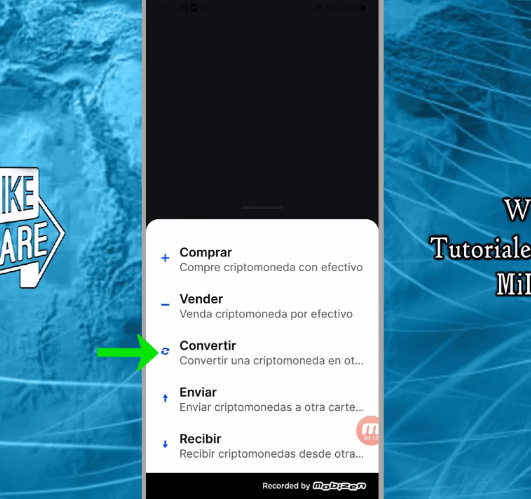 cómo convertir divisas en la app de Coinbase