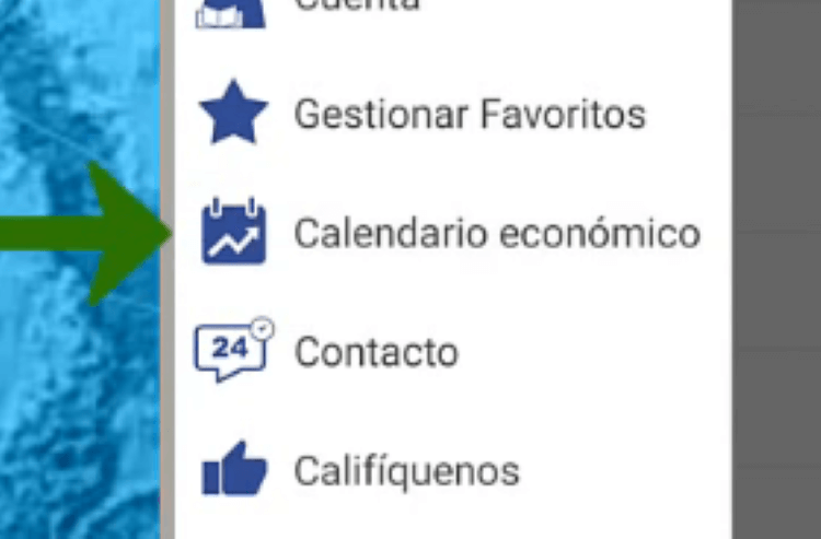 cómo ver los eventos de mercado en Plus 500 desde el móvil