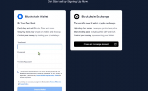web oficial de Blockchain