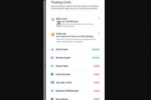 Trading Limits Blockchain