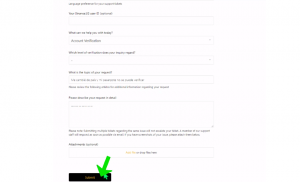 respuesta a través del correo electrónico