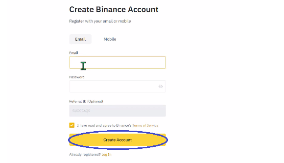 Cómo crear cuenta en Binance paso a paso 2025