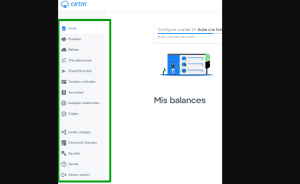 Opciones de AirTM