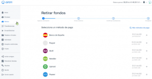 retirar dinero en airtm