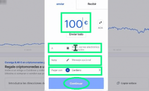 Agregar cantidad de dinero