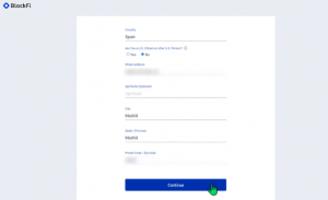 correo y contraseña