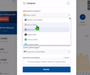 DEPÓSITO de DINERO en BIT2ME 4