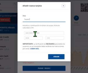 DEPÓSITO de DINERO en BIT2ME 8