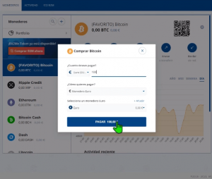 DEPÓSITO de DINERO en BIT2ME 16