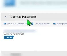 TRANSFERENCIA en el B BVA por internet 2