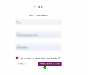RETIRAR DINERO en SKRILL 7