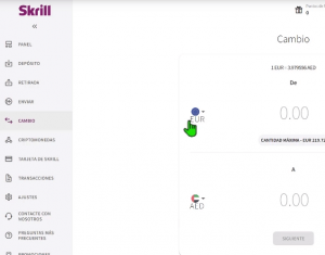 CONVERTIR de DIVISA en SKRILL 2