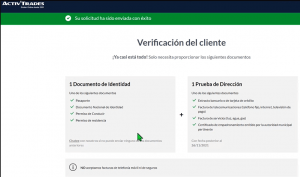 Verificación de cliente