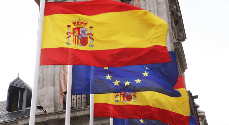 Dinero a España Union Europea