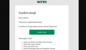 Crear Cuenta en Wirex