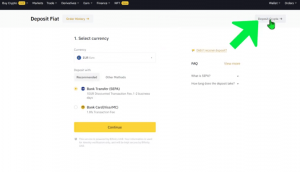 Deposit Crypto