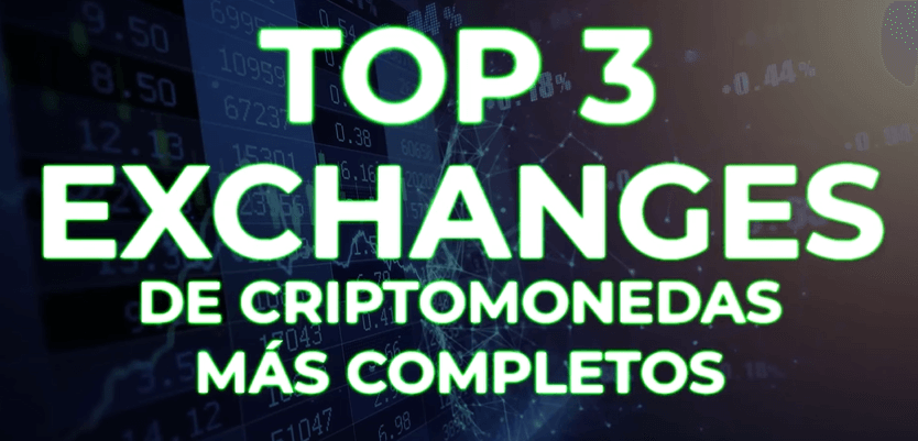 TOP 3 Mejores Exchanges de criptomonedas