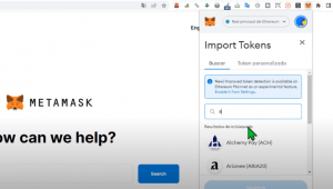Seleccionar el token