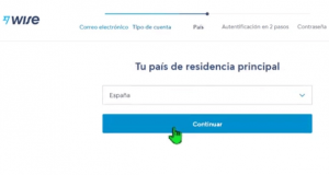 país de residencia principal