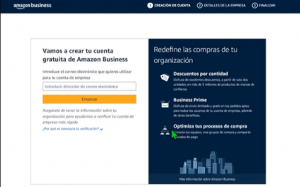 abrir cuenta en amazon business