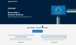 Bienvenida Amazon Business