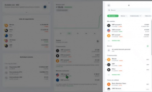 vista previa de la transacción