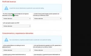 perfil de inversión