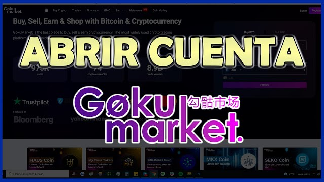 GokuMarket Plataforma