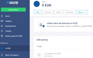 sección de Balances