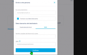 atos pertinentes del destinatario