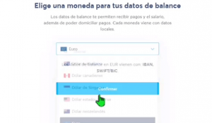 elegir una moneda