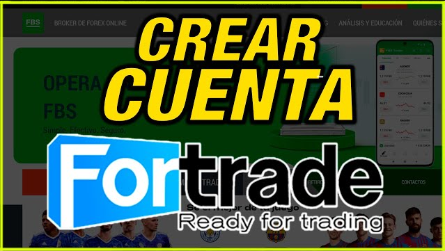 Crear cuenta fortrade