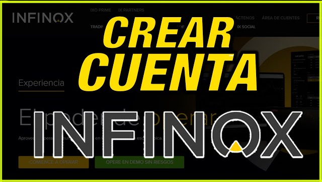 Crear cuenta infinox