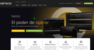 crear cuenta en INFINOX