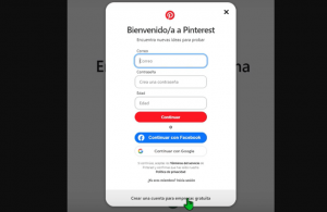 Acceder a Pinterest.es