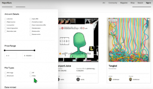 Explorar plataforma SuperRare