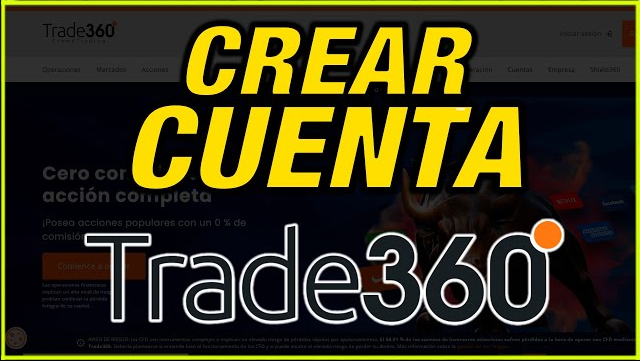 Crear cuenta Trade360