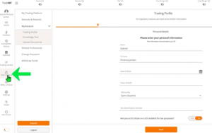 verificar cuenta en Trade360