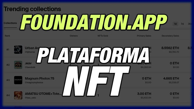 Fundation app NFTs