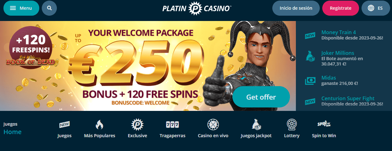 ¿En qué casinos puedo depositar con transferencia?