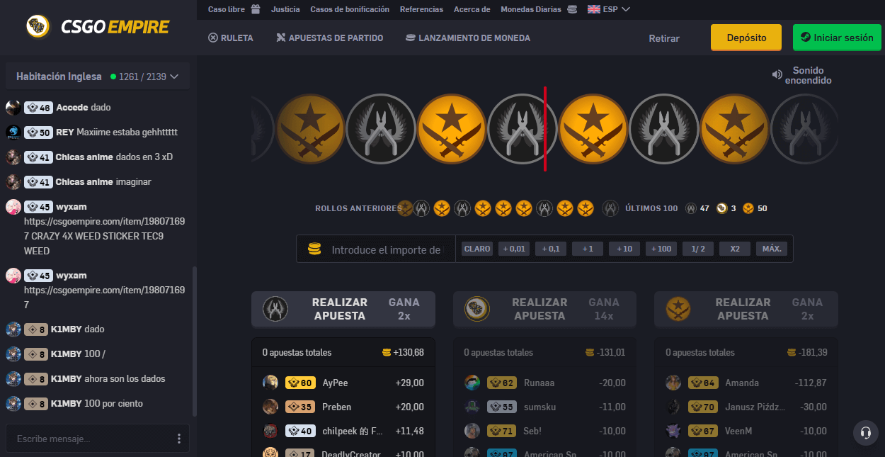Mejores casinos en los que apostar en CSGO